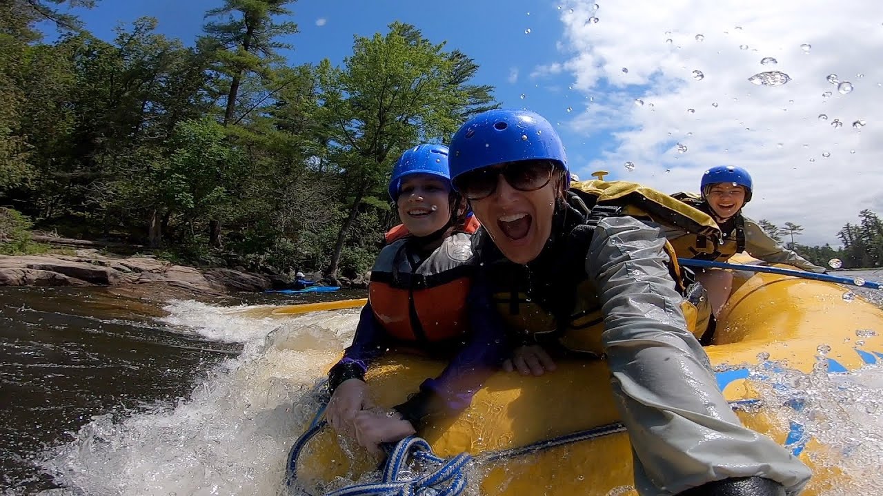 Family White Water Rafting Trip near Ottawa with Owl Rafting YouTube
