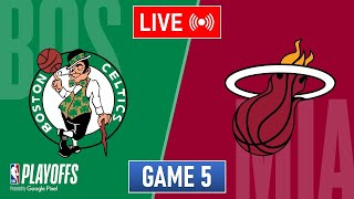 NBA LIVE! Boston Celtics vs Miami Heat GAME 5 | May 1, 2024 | NBA Playoffs 2024 LIVE