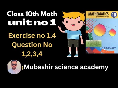 Class 10th unit no 1 exercise 1.4 question no 1.2.3.4. #math # ...