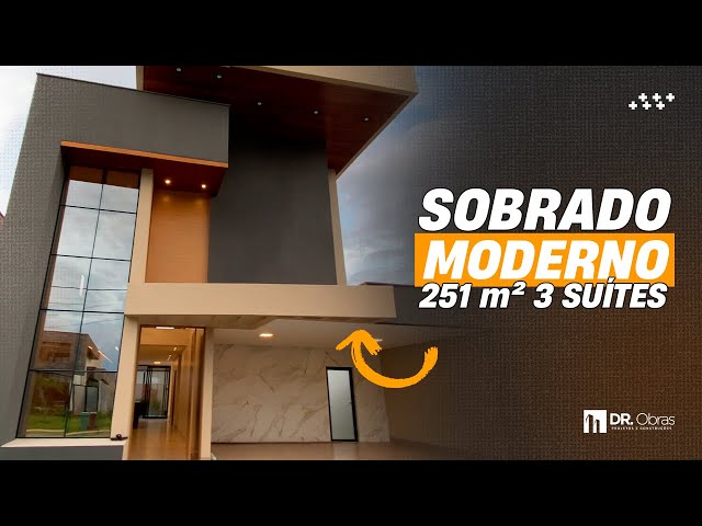 SOBRADO MODERNO COM 3 SUÍTES 💎 💰940.000,00 📐 178 m² de área