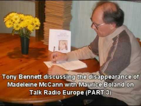 Tony Bennett discussing the Madeleine McCann Case ...