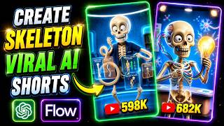 How I Made Viral AI Skeleton Videos That Got Millions of Views