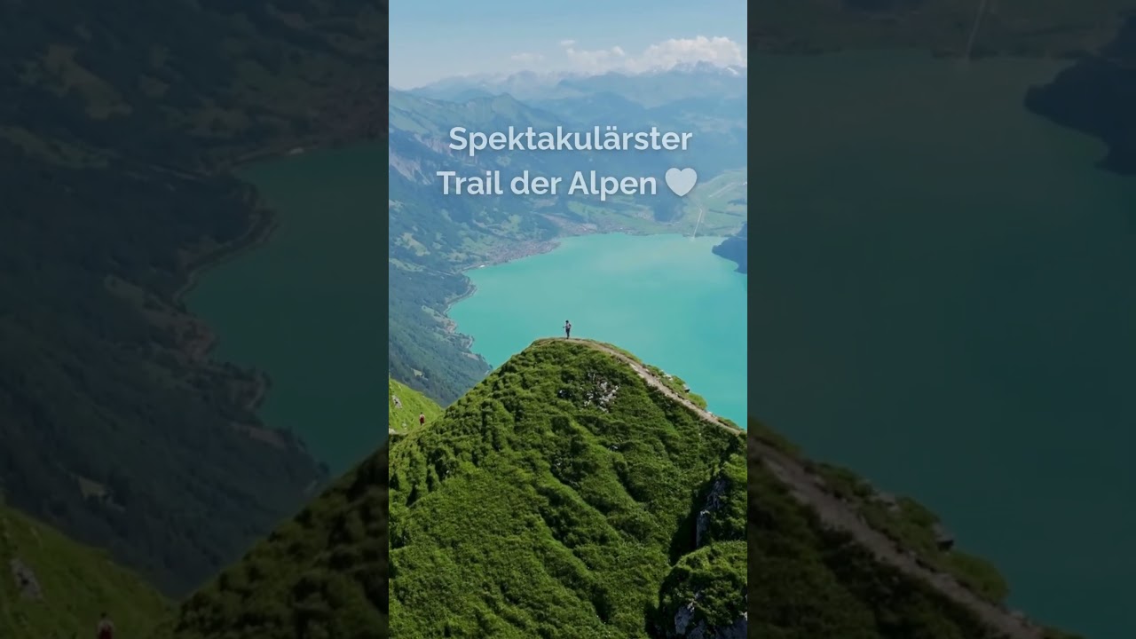 Hardergrat Trail 🇨🇭 – Der spektakulärste Wanderweg der Alpen 🤍✨