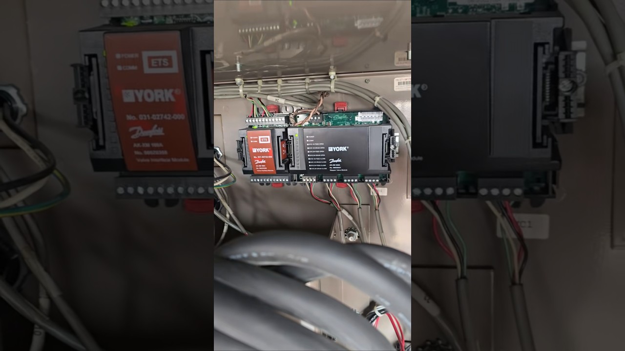 proceso al hacer vacio en chiller 