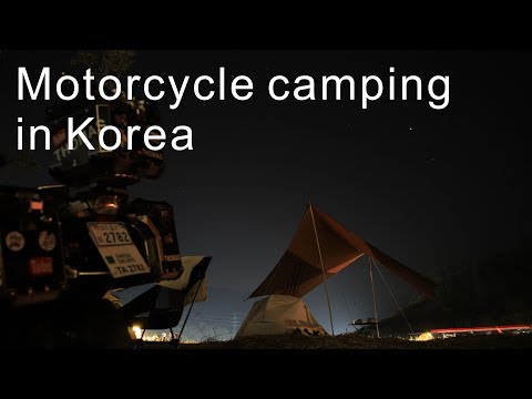 Motorcycle camping in korea (feat 스타카라반 정모)