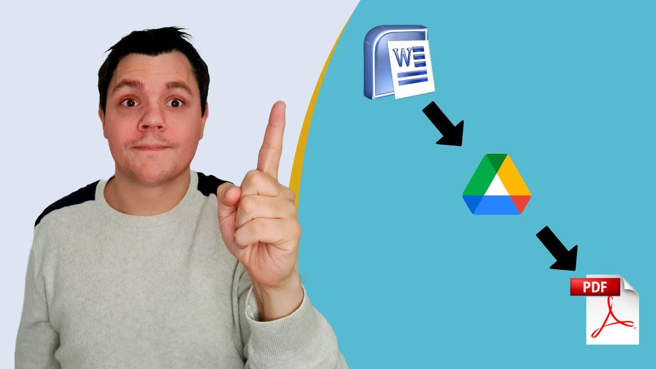 Comment convertir un document word en pdf sans word ? - YouTube