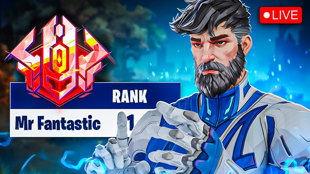 🔴LIVE NOW🔴4️⃣RANK #1 MISTER FANTASTIC4️⃣🚨MARVEL RIVALS SEASON 6.5🚨🔴TOP 50🔴