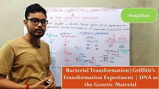 Bacterial Transformation | Griffith’s Transformation Experiment | DNA as the Genetic Material