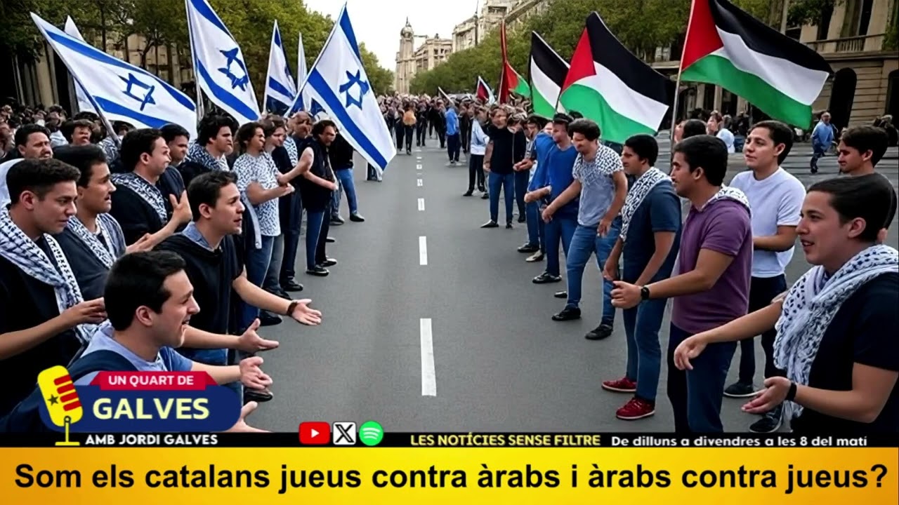 Som els catalans com els jueus contra els àrabs i com els àrabs contra els jueus?/2025 09 16