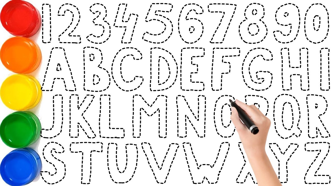 「 I will sing a song for you 」 色えんぴつ画 A4 Phonics Song with Colour // Learn How to Draw & Paint ABC A to Z
