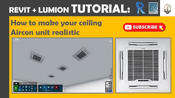 Revit/ Lumion Tutorial: How to make your ceiling aircon unit realistic