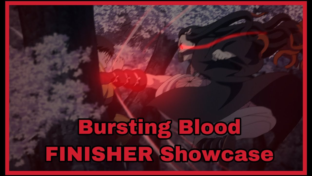 Bursting Blood Art FINISHER MOVE Showcase [Slayer Tycoon] YouTube