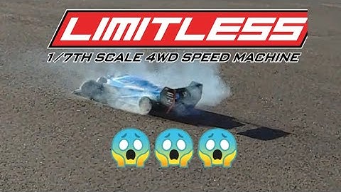 Arrma Limitless Smoking Some Tires 😱😱😱