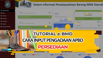 Tutorial e-BMD : Input Pengadaan APBD Persediaan dengan Bentuk Kontrak SPK