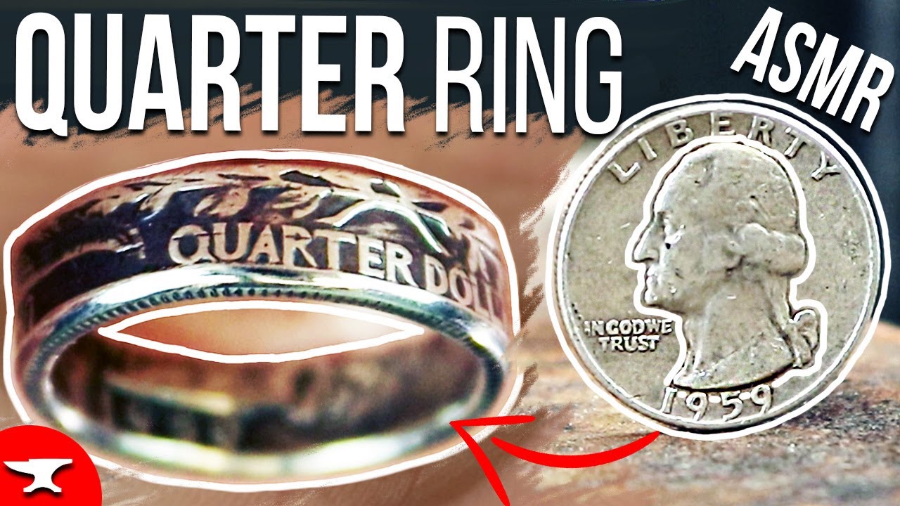 silver coin ring
