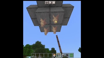 How to make unlimited lava source in Minecraft #shorts