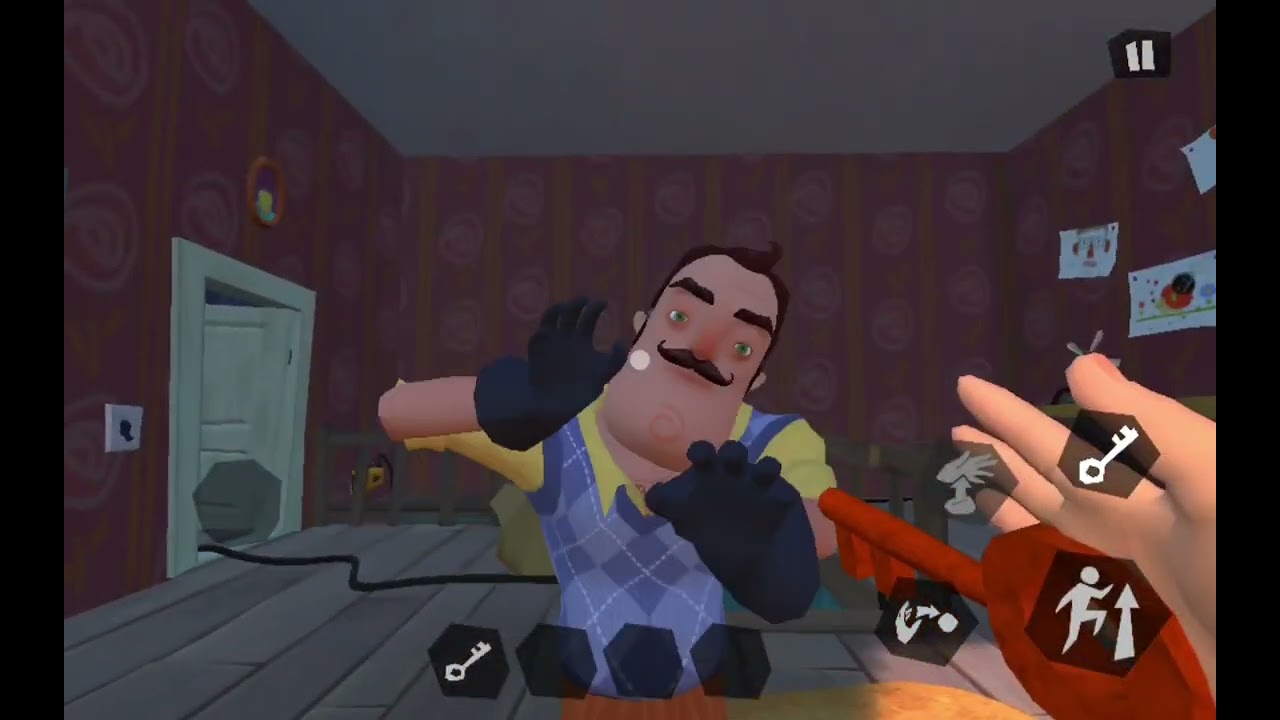 Playing hello neighbor act 1