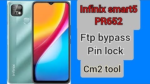 infinix smart 5 pro (pr652b)frp bypass android 11 with cm2 tool