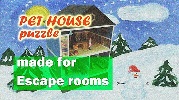 Pet house - Escape Room prop