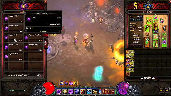 Blood Thief Blood Shard Goblin Diablo 3 ROS 2.1.2