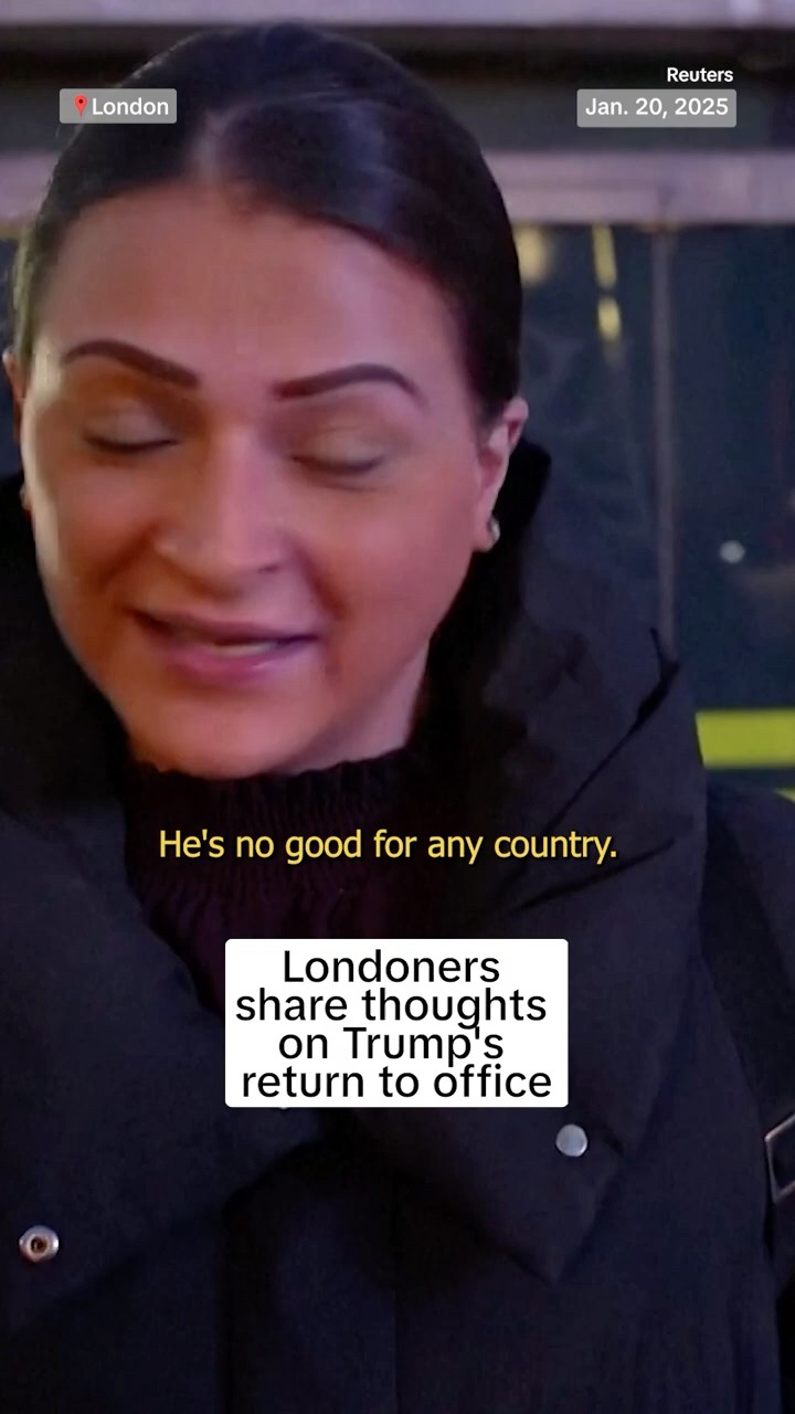 Londoners share thoughts on Trump's return to office