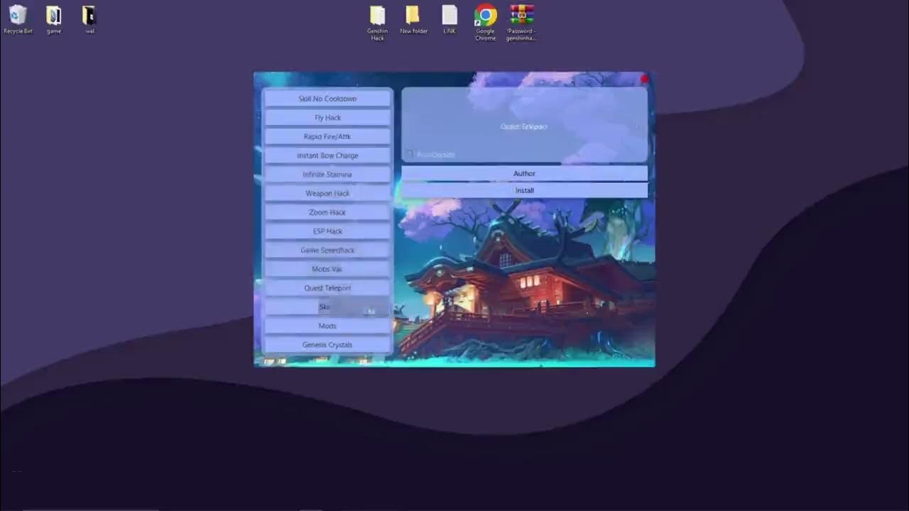  genshin impact hack menu free primogems chest esp mod menu