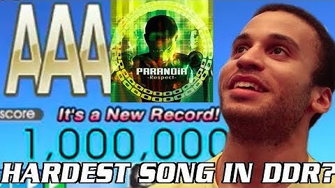 PARANOiA -Respect- MFC 1,000,000 World Record [DDR Ace]