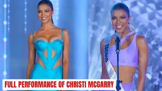 FULL PERFORMANCE OF CHRISTI MCGARRY (Preliminary Competition) Miss Universe Philippines 2024