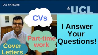 Careers q&a: cover letters, cvs & part-time jobs | careerslab