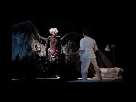 Prior Wrestles the Angel in Angels in America 2018 - YouTube