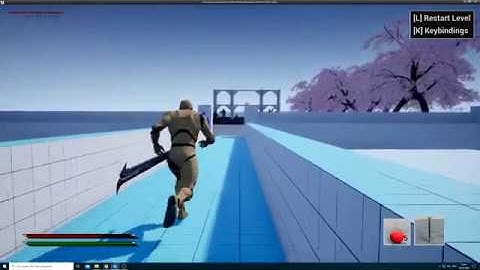 Unreal Engine 4 ALS v4 + DCS | New attack animations & health/stamina bar