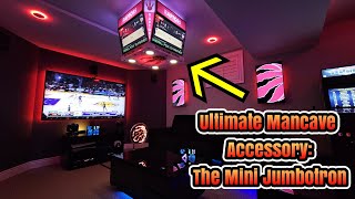 End game for any mancave - Mini Jumbotron! - Review of the features and DIY on scoreboard automation by GAMEROOMTHEATER 30,364 views 1 year ago 29 minutes