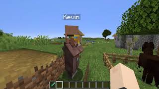 Villager Names and Death Messages datapack showcase