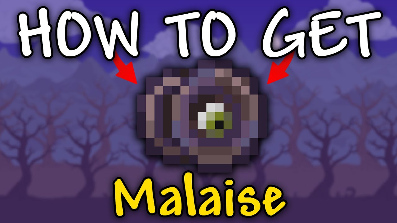 how-to-get-malaise-in-terraria-malaise-terraria-youtube