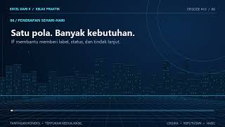 Rumus IF di Excel untuk Pemula: Lulus atau Tidak Lulus | Excel dari 0 #10
