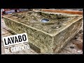 COMO Hacer un LAVABO de Cemento