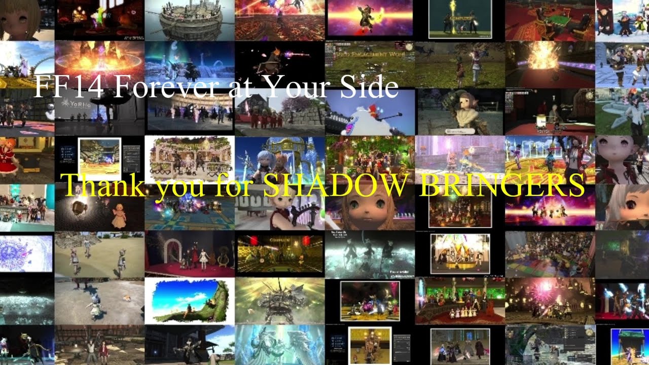 Thank You For SHADOW BRINGERS FF14 Forever At Your Side YouTube