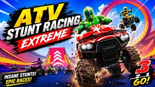 ATV Quad Bike Stunt Racing Game 🔥 Crazy Ramps & Epic Jumps! screenshot 3
