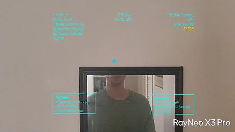 RayNeo X3 Pro 3DOF HUD Prototype 1