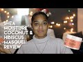 NEW! SHEA MOISTURE COCONUT & HIBISCUS MASQUE | Demo + Review | Danielle Renée