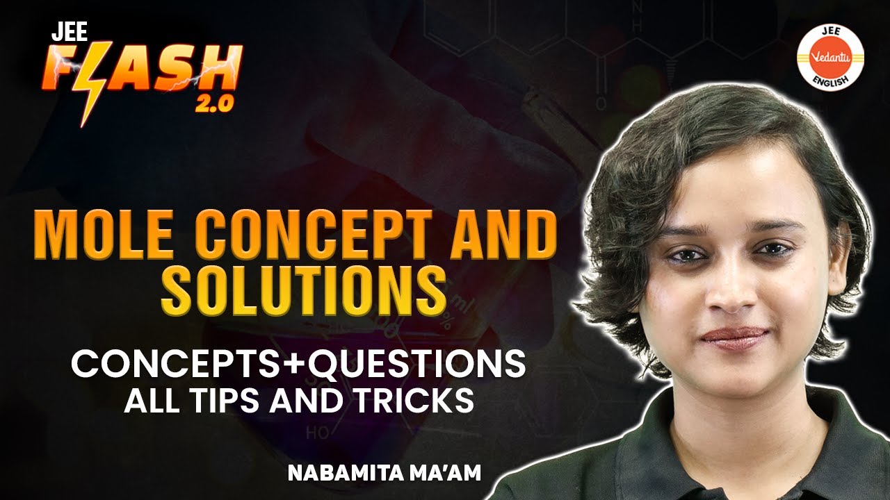 Mole Concept And Solutions JEE 2024/25 PYQs Nabamita Ma'am YouTube