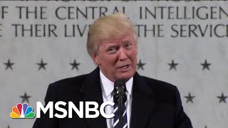 The Roots Of President Donald Trump's Treatment Of Intel Agencies | Morning Joe | MSNBC