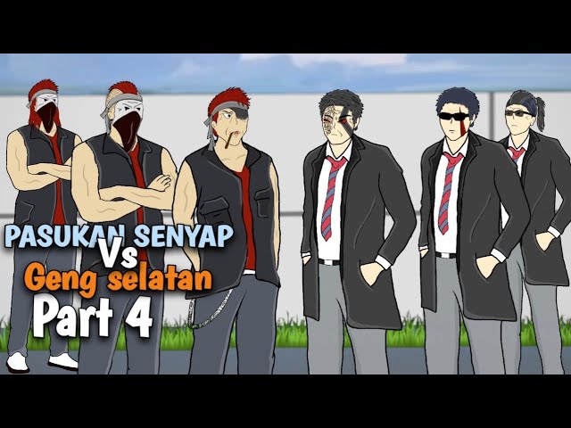 PASUKAN SENYAP Vs GENG SELATAN PART 4 - DRAMA ANIMASI class=