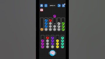 Lv 311 (??? ver.) Ball Sort Puzzle - Color Game / 顏色分類遊戲 / ボールソーティングパズル (Guru Game)  #ballsortpuzzle