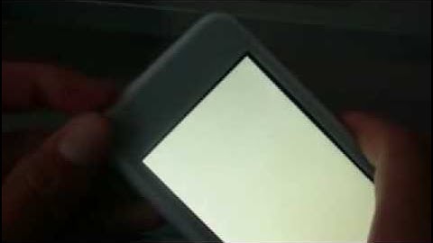 how to fix frozen white screen on ipod touch and iphone NO COMPUTER