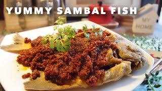 How to Cook Sambal Fish • Crispy Chilli Fish 三巴辣椒鱼 (Lai Huat)