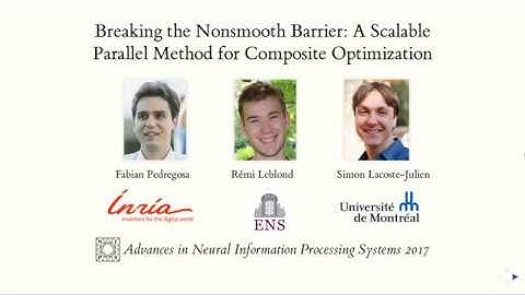 Breaking the Nonsmooth Barrier: A Scalable Parallel Method for Composite Optimization