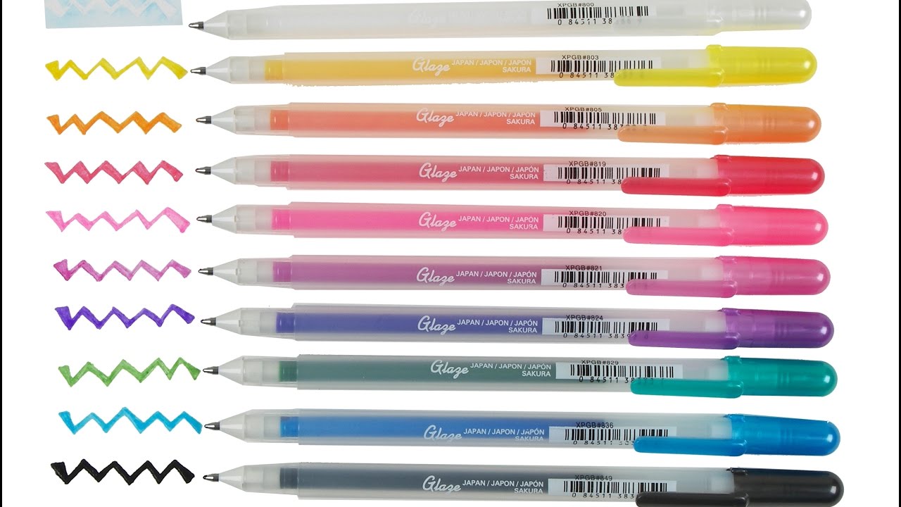 Glossy Dimensional Glaze® Pens by Sakura 