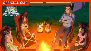 Camping and Clefairy Evolutions! | Pokémon Ultimate Journeys: The Series |  Clip