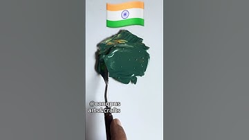 Satisfying 🇮🇳 flag colors mixing #shorts #satisfying #colormixing #relaxing #asmr #relaxing #india